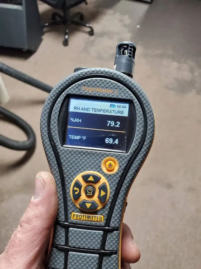 Moisture meter humidity assessment for Fire & Smoke Damage Restoration in Antioch